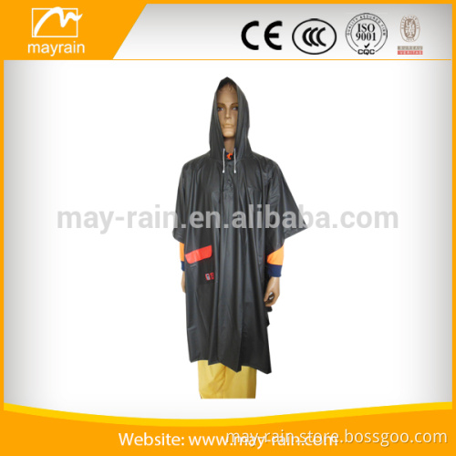 Adult back pvc poncho